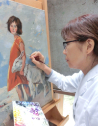 井澤尚子　絵画修復士